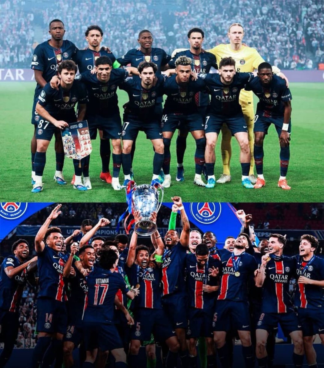 UCL_ARAB's tweet photo. باريس سان جيرمان يتأهل إلى نهائي دوري أبطال أوروبا للمره الثالثة في تاريخه:

• 2020م — خسر اللقب من أمام بايرن ميونخ ❌

• 2025م — حقق اللقب أمام إنتر ميلان ✅

• 2026م —  أقصى بايرن ميونخ و سيواجه آرسنال بالنهائي.⏳ https://t.co/a6WRWKmRPv