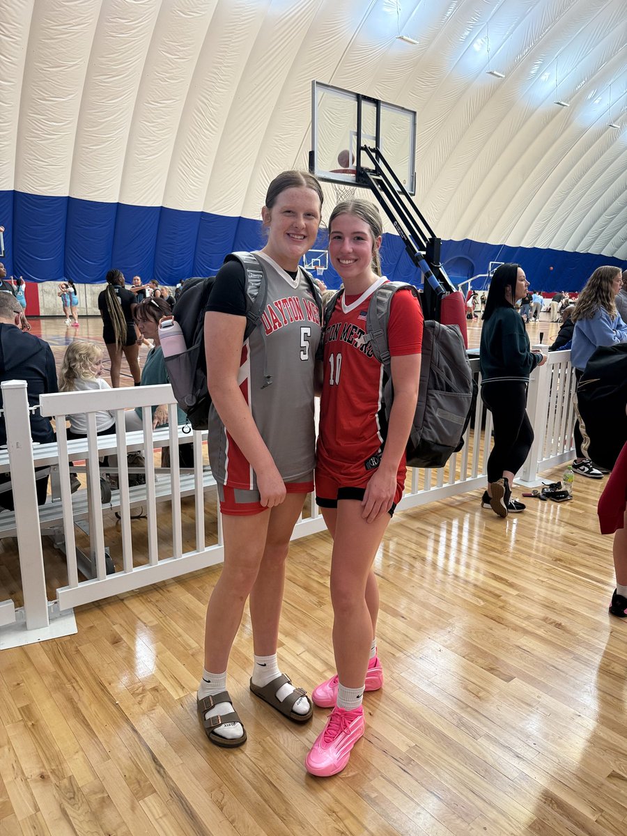 DayMetroHoops's tweet photo. Our pipeline continues w/the best of N. Adams HS Players! Sophia '29 and Emma '27 are having a Solid Spring season! 🏀💯 @Bwelc5Brian @JDabbs86 @ https://t.co/ezojGlZH1H