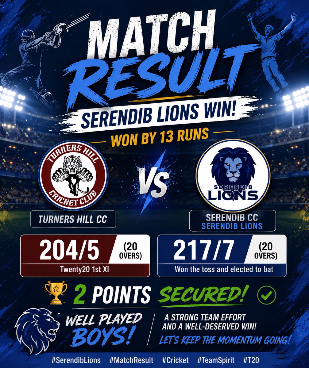 Serendib Cricket Club tweet media