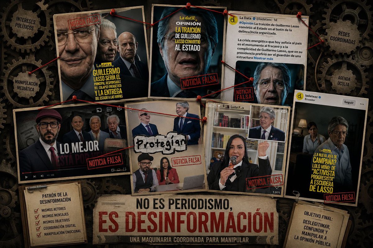 CentralNewsEC's tweet photo. 📂 El ex presidente @LassoGuillermo afirmó que enfrenta campañas de desinformación y defendió su rol en la solicitud de extradición de Luque Lecaro.

👉🏻 Ratificó que Luque debe responder ante la justicia ecuatoriana y cuestionó la difusión de “narrativas falsas” en torno al caso. https://t.co/XzJd4EtcVT