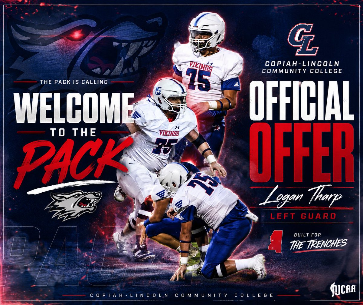 _logan_tharp_'s tweet photo. Blessed to receive an offer from @CopiahLincolnCC 🙏🙏

@CoachBMcMullin @CoachLindseyNP1 @CanerdyLogan #offer @JUCOFFrenzy @MSJUCOREPORT https://t.co/qmRX4X2QGH
