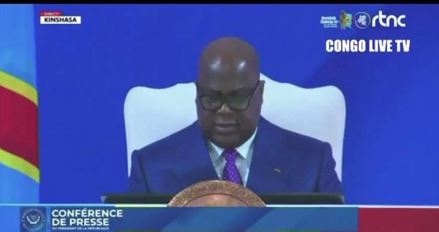 JobardMbala's tweet photo. Je salue l’esprit de tolérance et la maîtrise affichés par le Président Félix Tshisekedi lors de cette conférence de presse avec les journalistes congolais.

#RDC #PrésidenceDeLaRDC #FélixTshisekedi #Gouvernance #ConférenceDePresse #Politique #RespectInstitutionnel #DébatPublic https://t.co/HLvXLTXwkb
