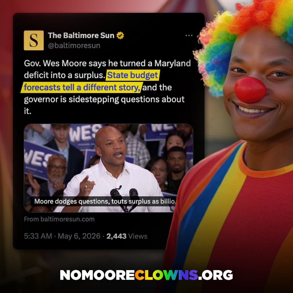 No Moore tweet media