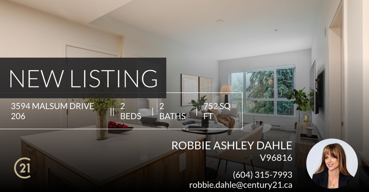 RobbieDahle's tweet photo. 📍 New Listing 📍 Take a look at this fantastic new property that just hit the market located at 3594 Malsum Drive 206 in North Vancouver. Reach out here or at (604) 315-7993 for more information!

Listed by Aamir Khan

Robbie the ... https://t.co/CElKp1qnca https://t.co/5fTukYqzc6