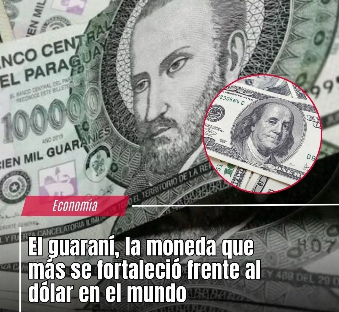 🌎 Monedas de LATAM que más se apreciaron frente al dólar.

🥇🇵🇾 Guaraní ~23%
🥈🇨🇴 Peso colombiano ~19%
🥉🇲🇽 Peso mexicano ~ 16%
 4. 🇧🇷 Real ~ 12%
 5. 🇨🇱 Peso chileno ~ 10%

*En los últimos 12 meses*