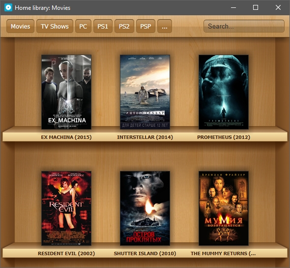 r57zone's tweet photo. Home Library update - catalog for movies, TV shows, games and books:
⭐Added default open/view buttons for movies, series, and books.
⭐Thumbnail generation in settings.
⭐Added scrolling for large folder lists.
⭐Various improvements and bug fixes.
🚀https://t.co/AW6oTqaU8V https://t.co/Ii1XcCvp6i