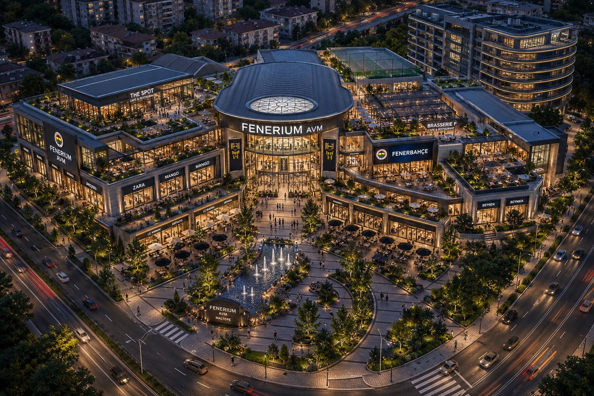 🚨ÖZEL | Aziz Yıldırım’ın Maltepe’de hayata geçirmeyi planladığı yeni proje Fenerium AVM.

Modern mimarisi, sosyal yaşam alanları, restoranları, kafeleri ve mağazalarıyla bölgenin en dikkat çeken projelerinden biri olması hedefleniyor.