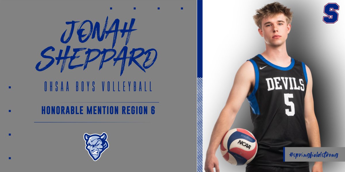 sfieldathletics's tweet photo. Congratulations to the following Blue Devil Boys Volleyball players for earning OHSAA Division 2 Region 6 Honors!  👏
Denny Rakosik- 1st Team
Reed Schwieterman- 1st Team
Zach Hartzell- Honorable Mention
Jonah Sheppard- Honorable Mention https://t.co/YUkoUibHyA