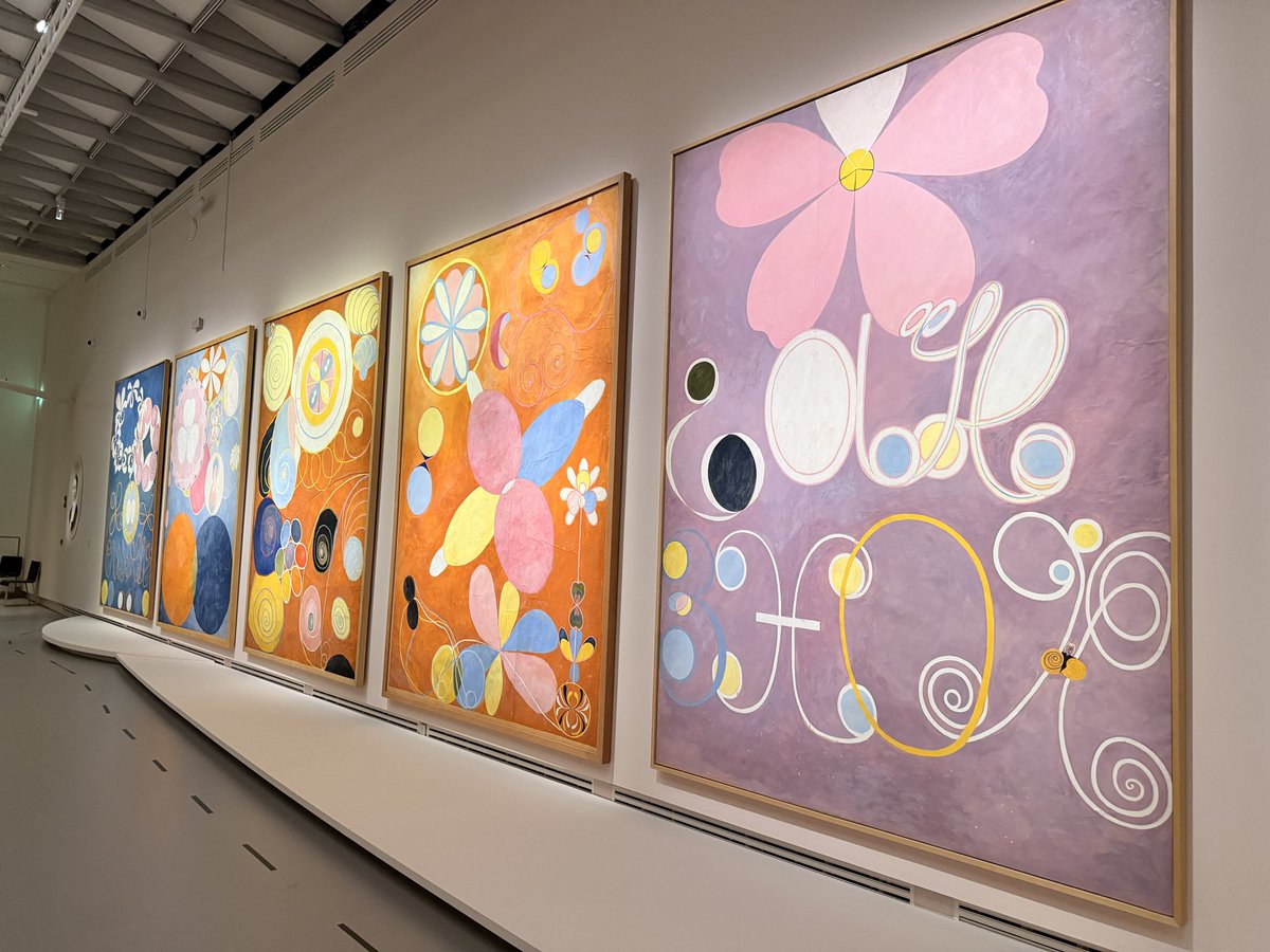 cannot believe i got to see all these paintings in one museum again ...