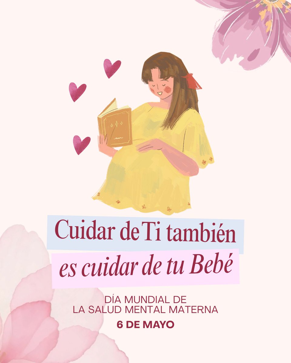 LiberSalus's tweet photo. En el Día Mundial de la Salud Mental Materna, recordamos la importancia de acompañar emocionalmente a las mujeres durante el posparto.

#díamundialdelasaludmentalmaterna https://t.co/5LRy1yLV42