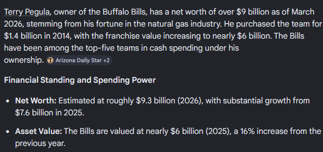 TheChrisPooler's tweet photo. @NFLUKIRE @BuffaloBills Taxpayers dont need to pay for your shit.  The myth that it brings in money to the surrounding area that covers the investment has been debunked numerous times.  Fucking billionaires, man... https://t.co/1BFxwav12w