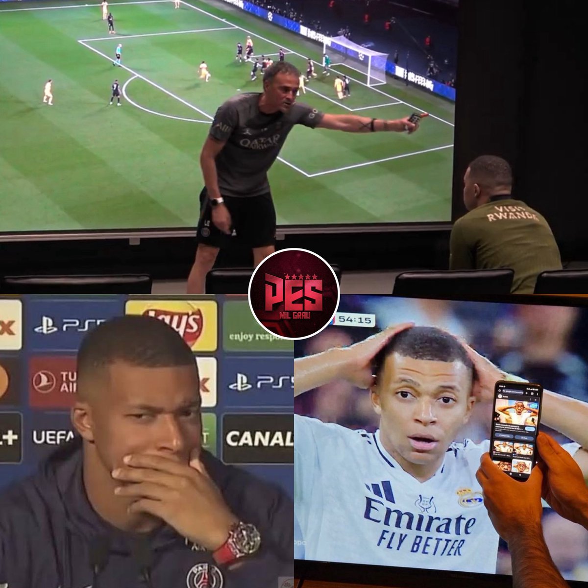 PES MIL GRAU tweet media