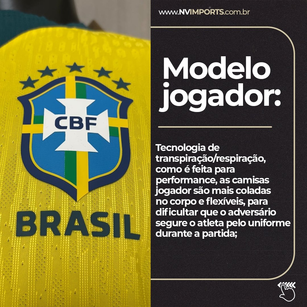 nvimpoorts's tweet photo. Você sabe qual a diferença entre o modelo torcedor e jogador que vendemos em nosso site? Entenda as características principais de cada modelo. 🦁

🛒 Acesse: https://t.co/1uaG51iNiK https://t.co/l1LYF741Ot