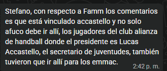 Seguimos con los curritos de las actividades los negocios con la salud en Villa María. 

El FAMM es un currazo donde había profesionales sin matricular