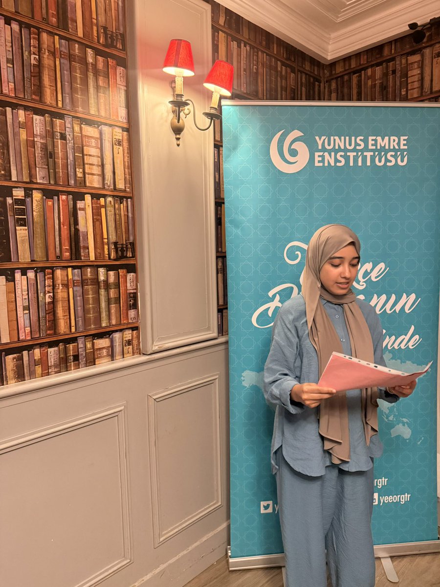 yeefas's tweet photo. Rabat YETKM olarak “2 Mayıs Yunus Emre Günü”nü Türkçe Yaz Okuluna katılacak öğrencilerimizin okuduğu şiirlerle gerçekleştirdik.

Bu anlamlı günde, Yunus’un duru Türkçesi ve sevgi diliyle bir araya geldik.

@yeeorgtr #YunusEmreVakfı #YunusEmreEnstitüsü https://t.co/xasu21gvbB