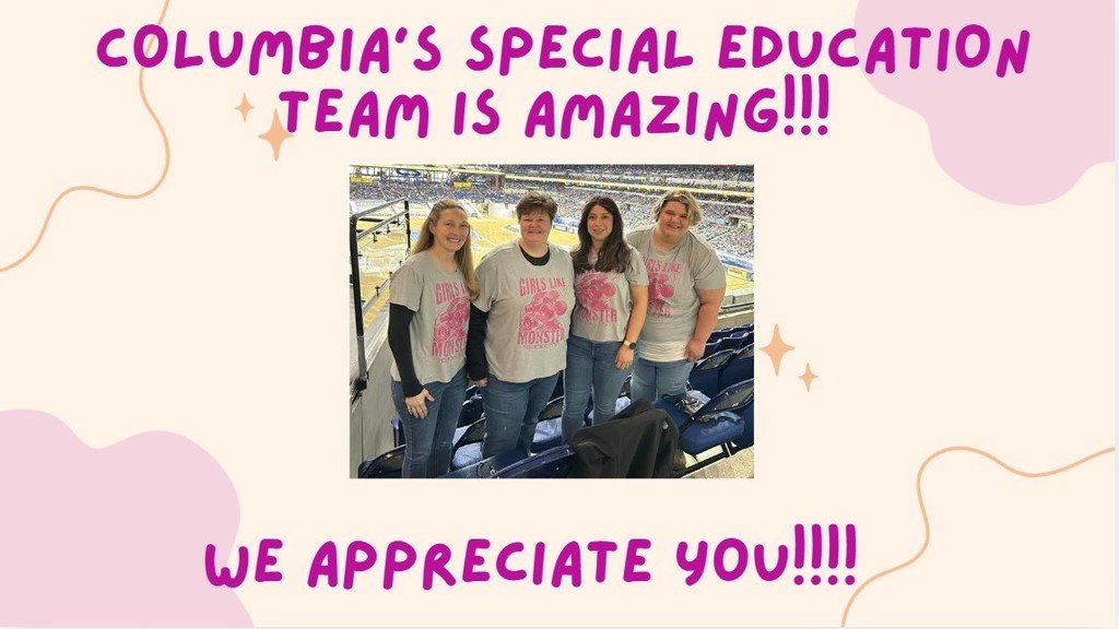 We are giving a huge shout out to our  3rd grade and Special Education Teams!!!!!