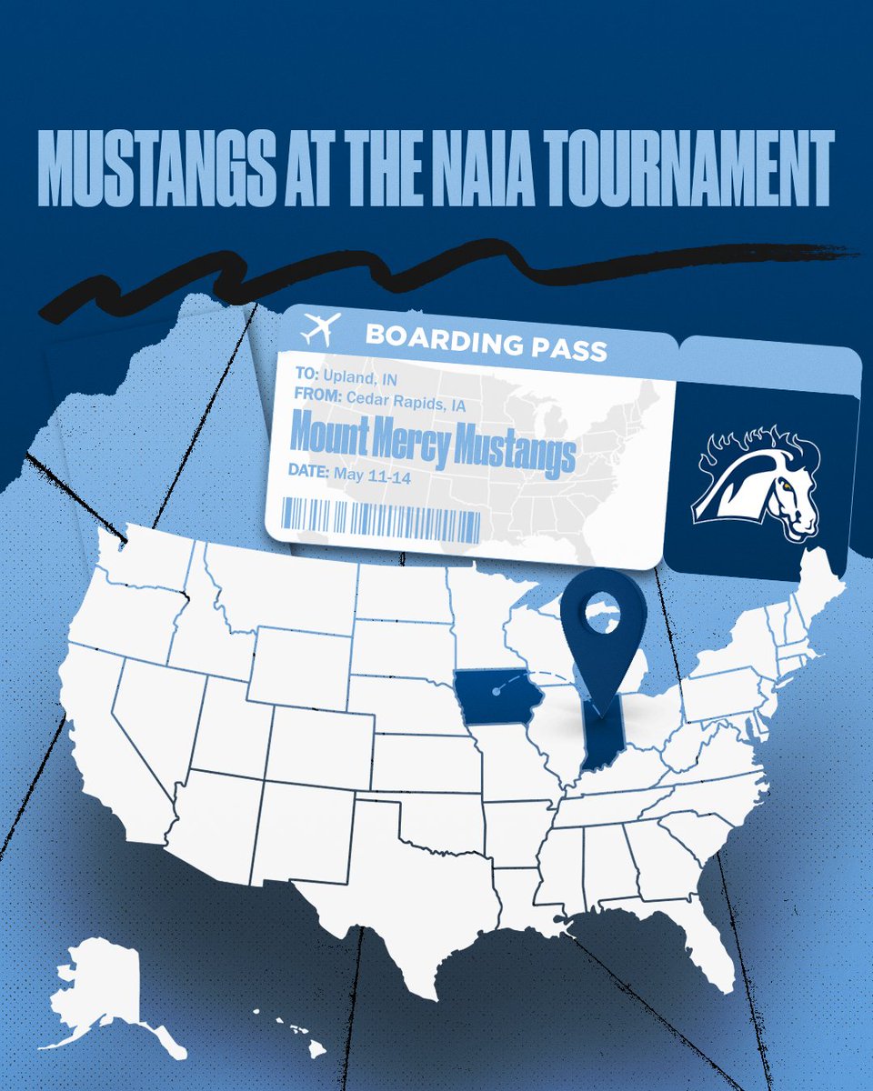 Mount Mercy Mustangs tweet media