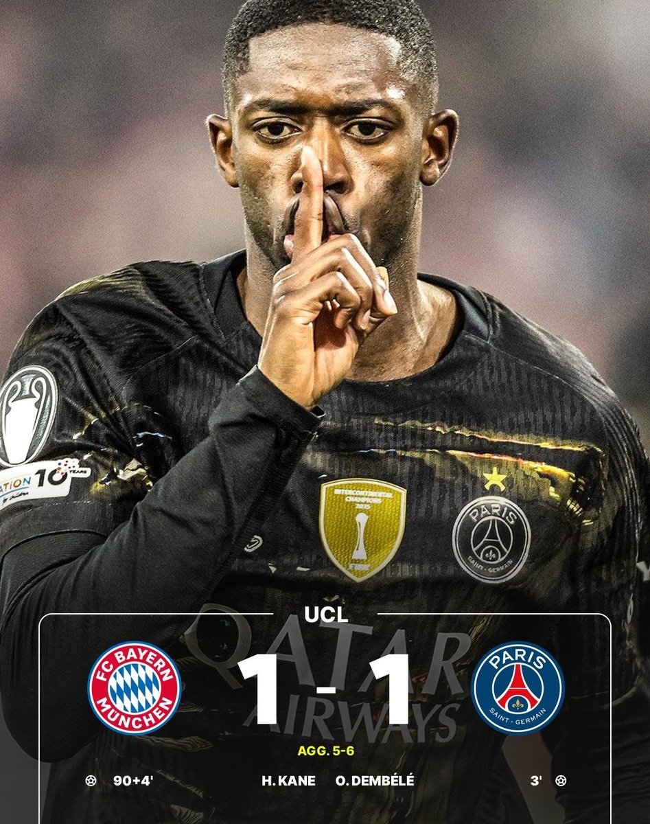 BernaveLop2's tweet photo. Bayern VS PSG https://t.co/Es1P026ZrU