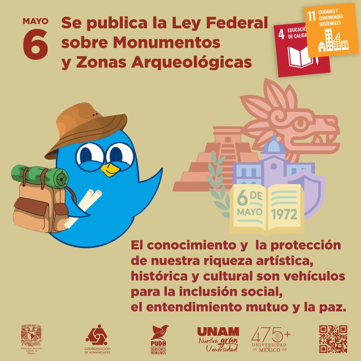 PUDH UNAM tweet media