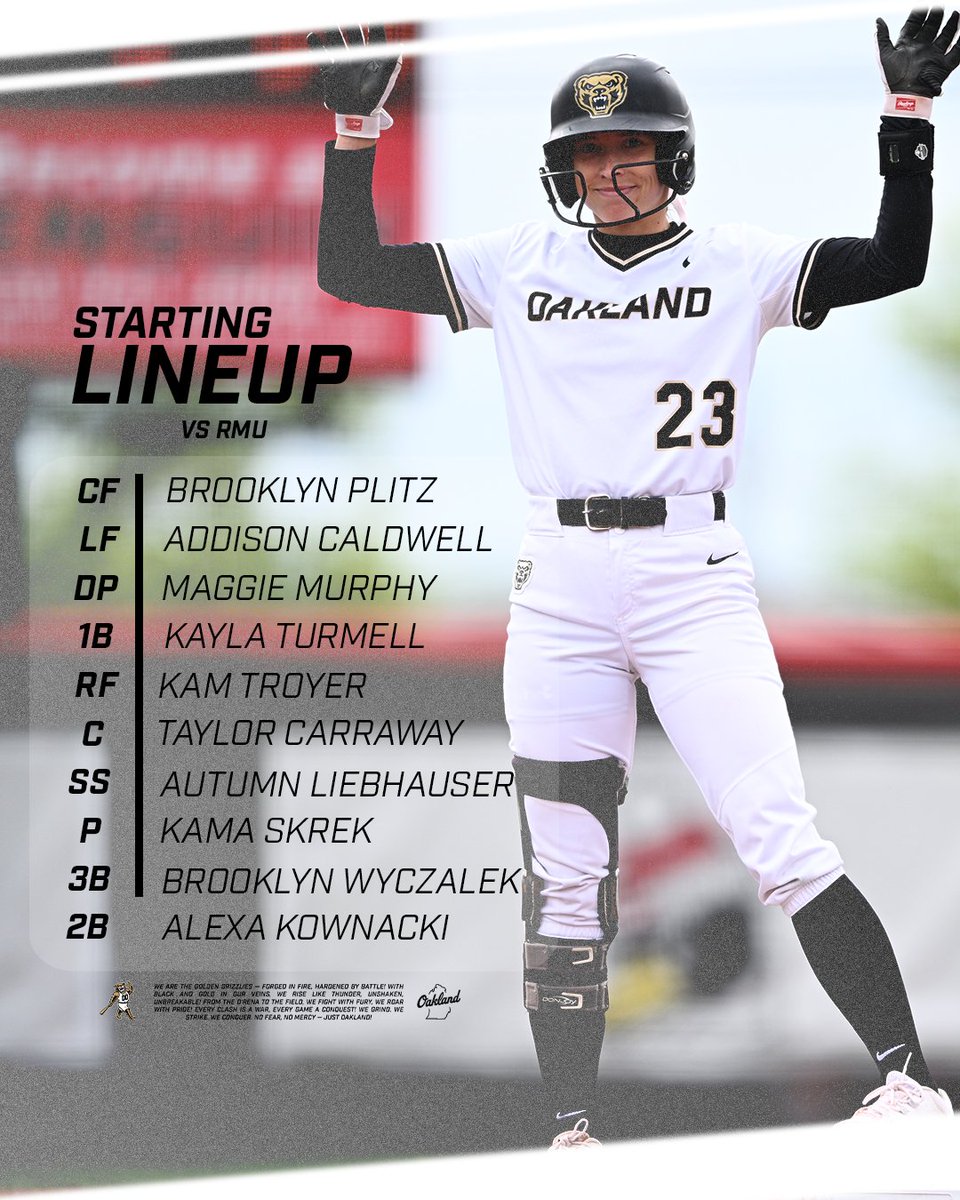 Oakland Softball tweet media