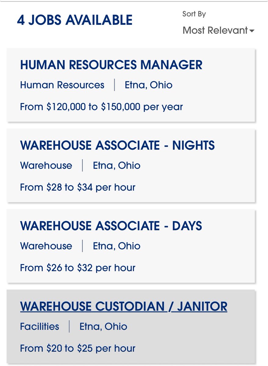 In a brazenly clear act of taking advantage of “cap-exempt” visas, Ohio University is importing guidance counselors on H-1B for as low as $22.15 an hour. 

Compare the offered wage to local warehouse jobs and you’ll see why they have to import foreign workers. 

“Cap-exempt” is