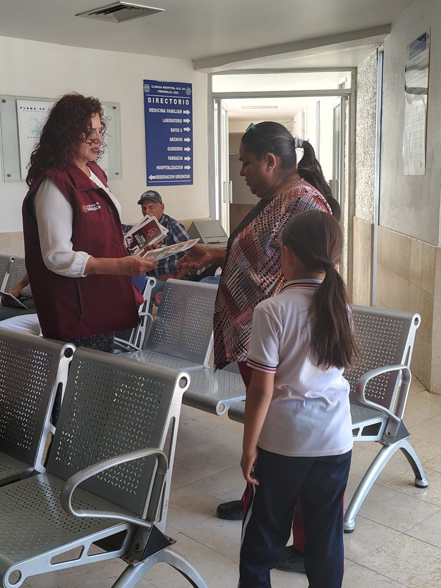 La Clínica Hospital del ISSSTE Fresnillo llevó a cabo un recorrido por las diferentes áreas de la unidad, con el objetivo de fortalecer las acciones en materia de #trato digno y atención de calidad a la derechohabiencia.