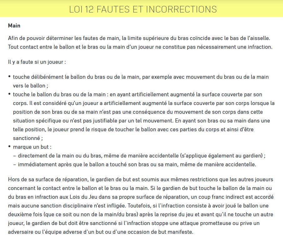 tapuelaaa's tweet photo. @ActuFoot_ Pourquoi vous mentez ? Rien, dans la règle, ne mentionne l’implication d’un coéquipier dans une faute de main.

https://t.co/VTwm9T5oWm https://t.co/lIu0I9Cfjy