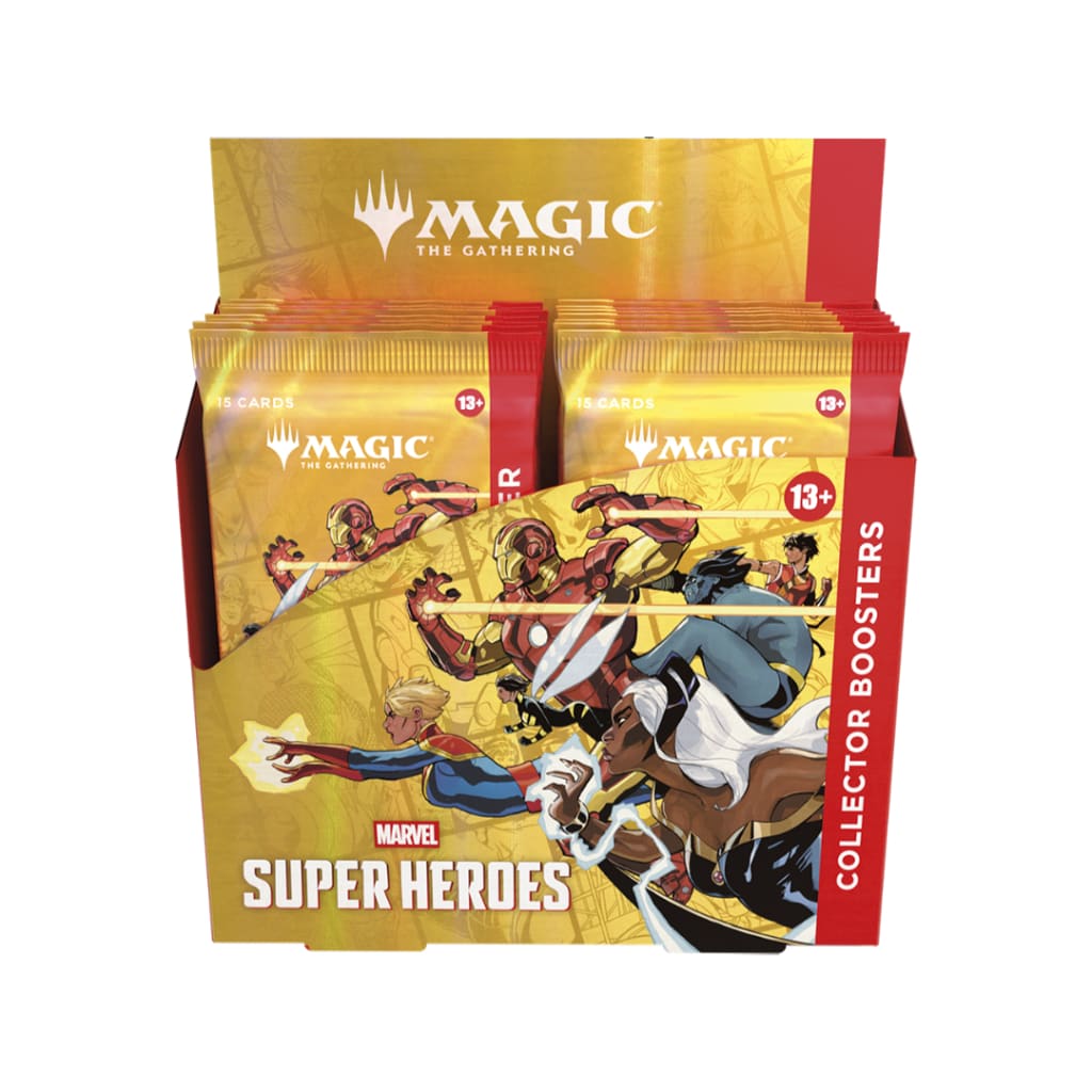 Hobbiesville - MTG - Marvel Super Heroes Collector Booster Box (Pre Order)  https://t.co/J4qHhrjzOf 5% off first order with code: CELADON Free shipping  over $175 #ad