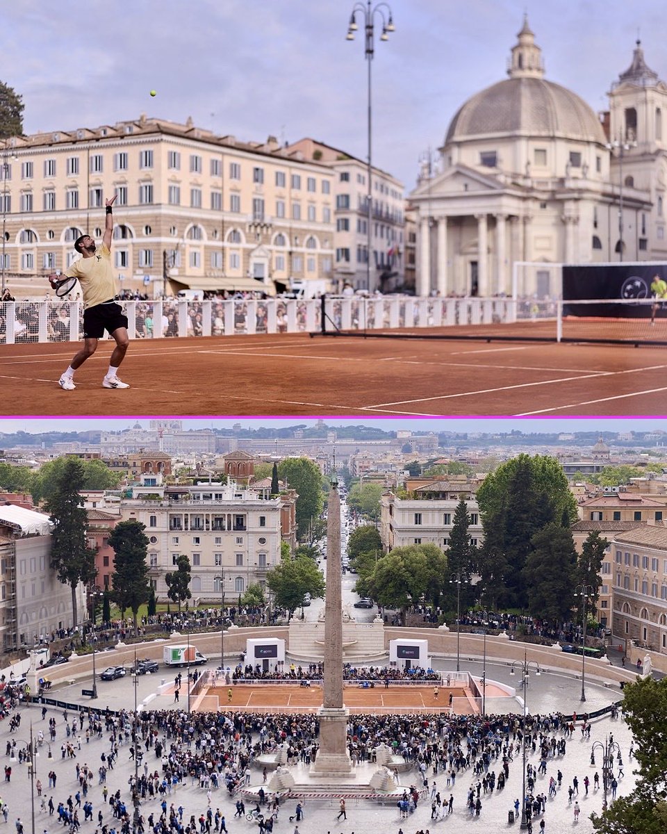 BNL Internazionali d’Italia, Rome, Italy 🇮🇹🎾

The most beautiful tennis court in the world
