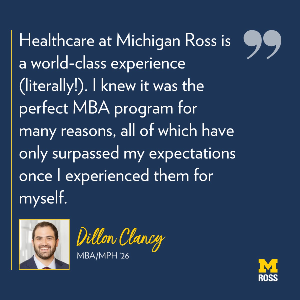 Ross School of Business tweet media