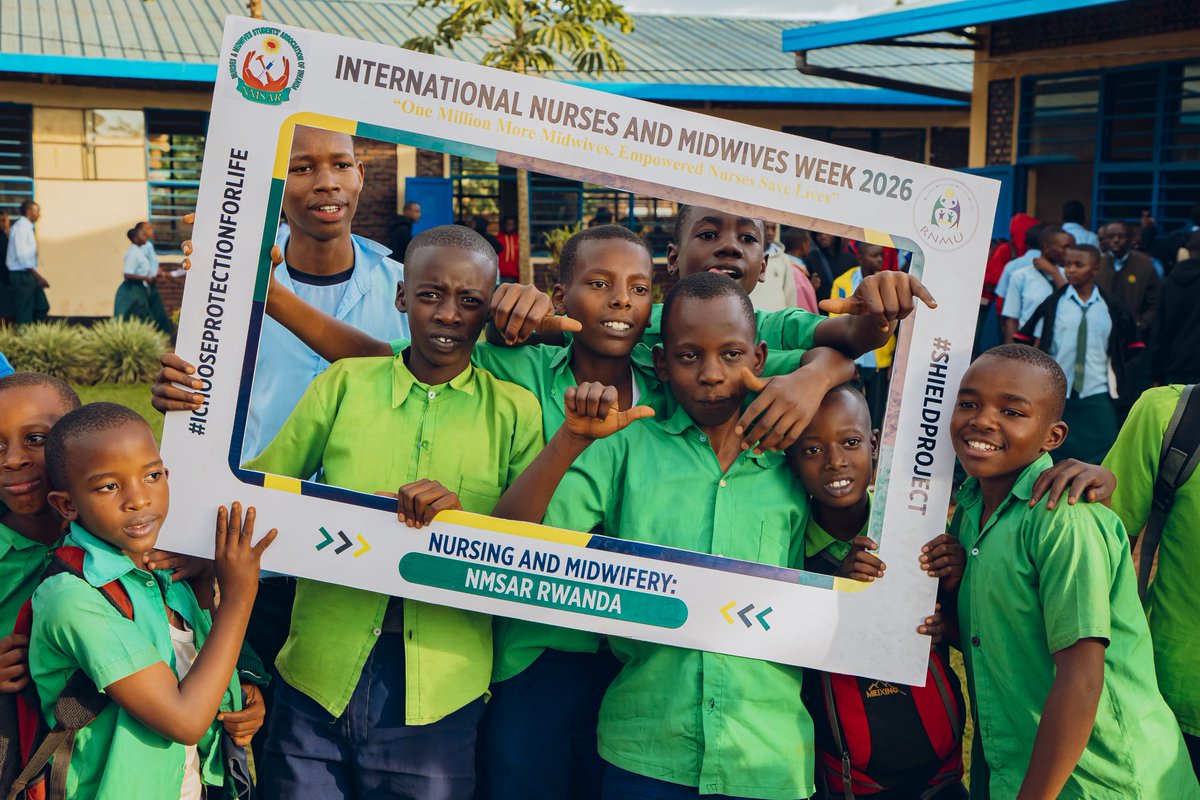 NMSAR_Rwanda's tweet photo. During this #NursesandMidwivesWeek2026 we will extend the campaign nationwide.
#IChooseProtectionforLife
#ViveNursingandMidwiferyProfesions
@harerimana_tito
@BrianChirombo
@MountKigaliUni https://t.co/7tRWQWsyPz