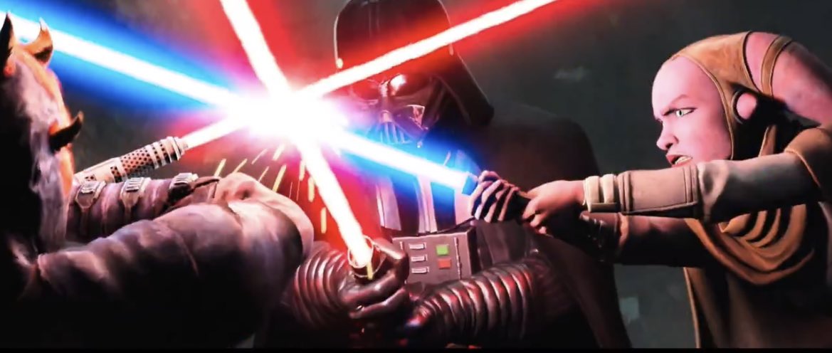 MAUL - SHADOW LORD Chapters 9 and 10 feature the best lightsaber duels ever depicted in animation