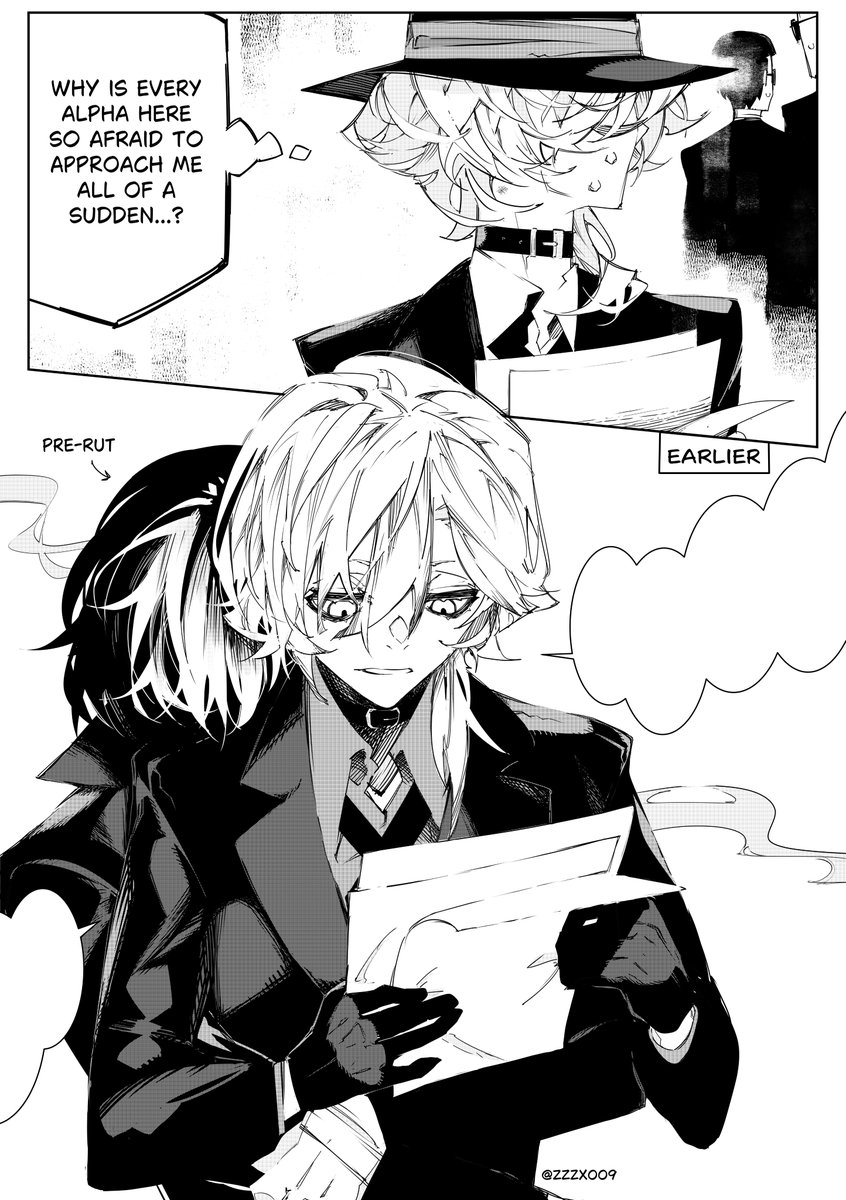day 4: protective pheromones

<a href="/DaChuuOmgvWeek/">DaChuuOmegaVerseWeek</a>
#DaChuuOmgvWeek #BSD #太中 #Soukoku #beastskk