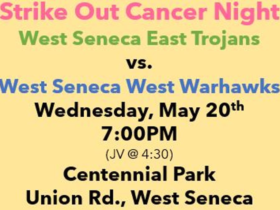 WSWarhawks's tweet photo. Please support our fundraising efforts as we combine with West Seneca East to Strike Out Cancer!

https://t.co/ckzSyS8O1F https://t.co/dtjt31eRnO
