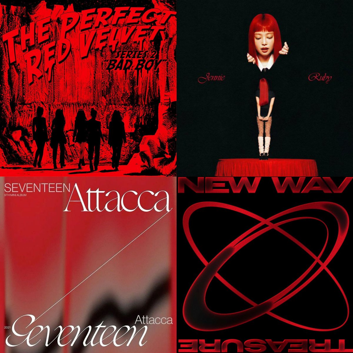 you know the album is going to be good when the cover is red and black