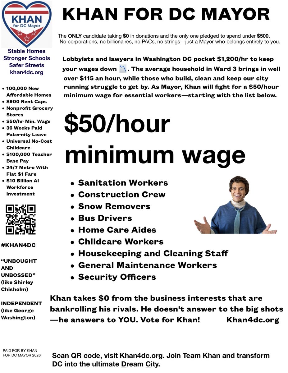 Khan4DC's tweet photo. @arlvabikelanes PS, here are some color flyers — as I am not taking any donations, all I’m asking is that people share my platform with their communities. You can print them off as B&amp;W too! https://t.co/b7AeDG3JN6