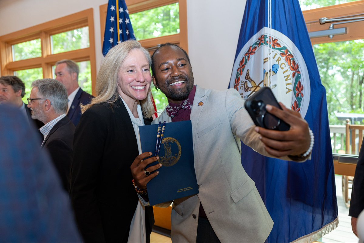 Governor Abigail Spanberger tweet media