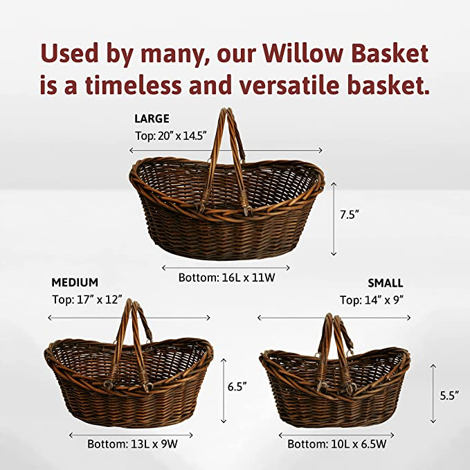WaldImports's tweet photo. Brown Willow Basket with Handles, in multiple sizes.
A classic that customers recognize and trust. https://t.co/dSE5Y6i65o