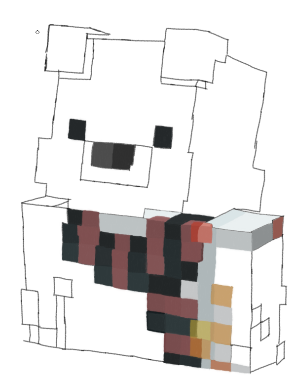CraftingPlayzz's tweet photo. little w.i.p of something im doing :D https://t.co/0UD1mJouyZ