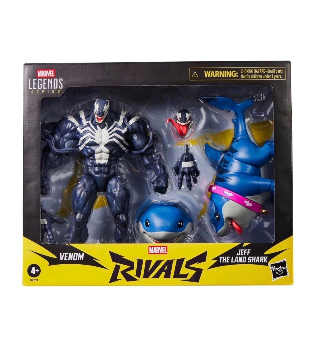 Hasbro Marvel Legends Marvel Rivals Venom & Jeff 2-pack is back up