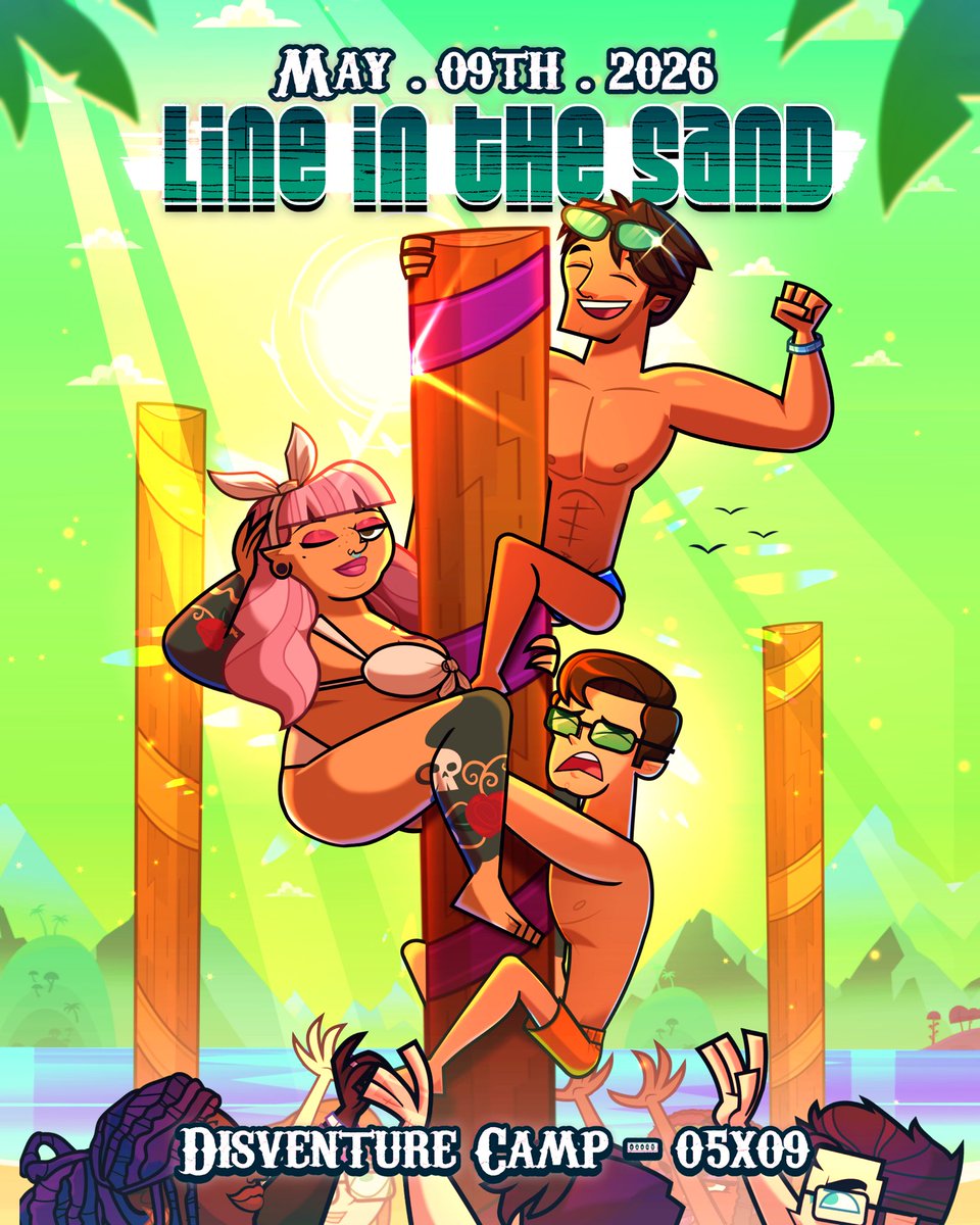 🌴 #DisventureCamp 5: Fans vs Favorites – Episode 9 drops this Saturday! If you want to support this show consider joining our Patreon and watch the early release! patreon.com/OddNationCarto…