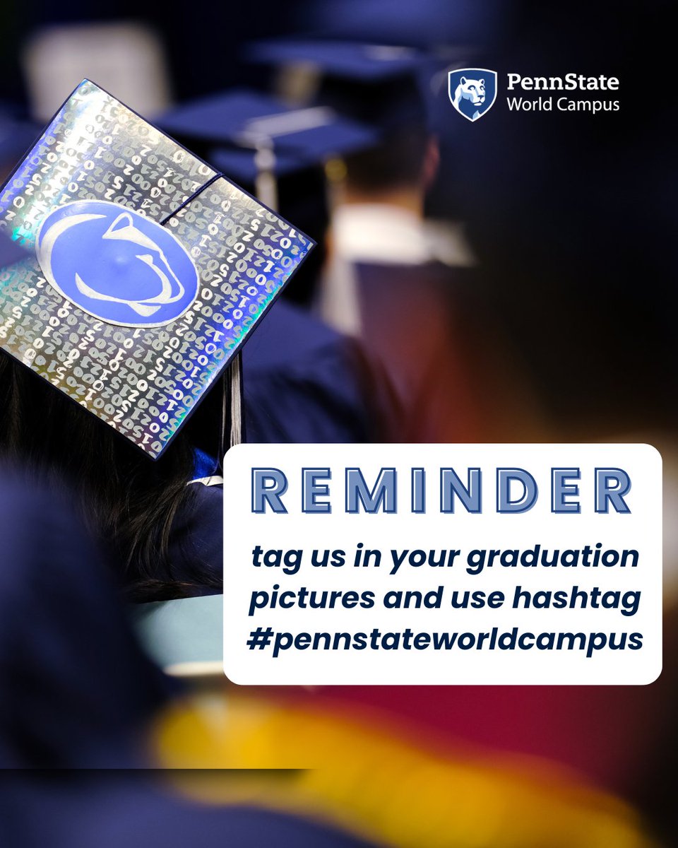 Penn State World Campus tweet media