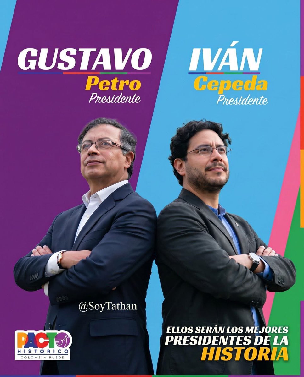 Dos grandes líderes 🇨🇴