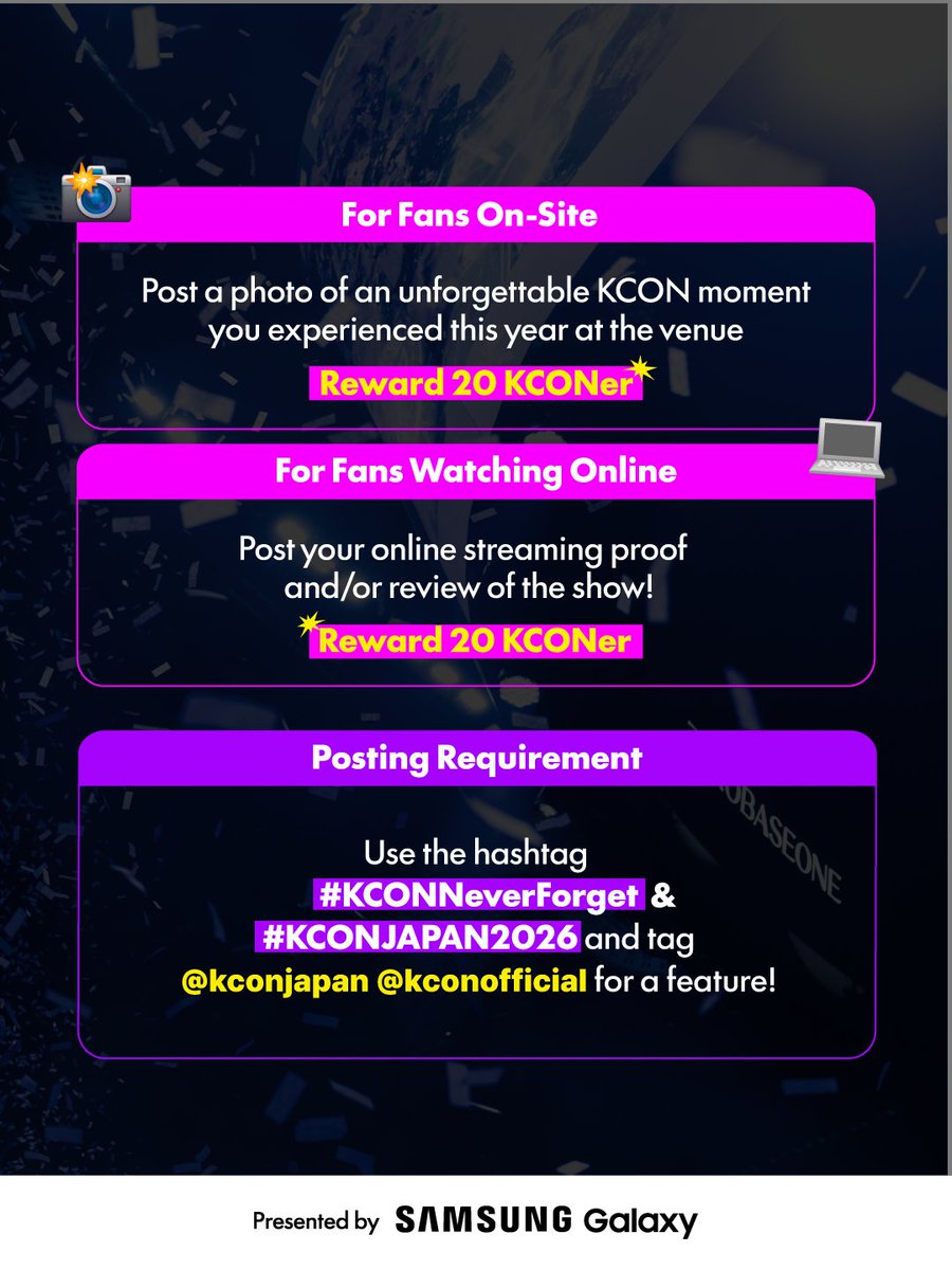 KCON OFFICIAL tweet media