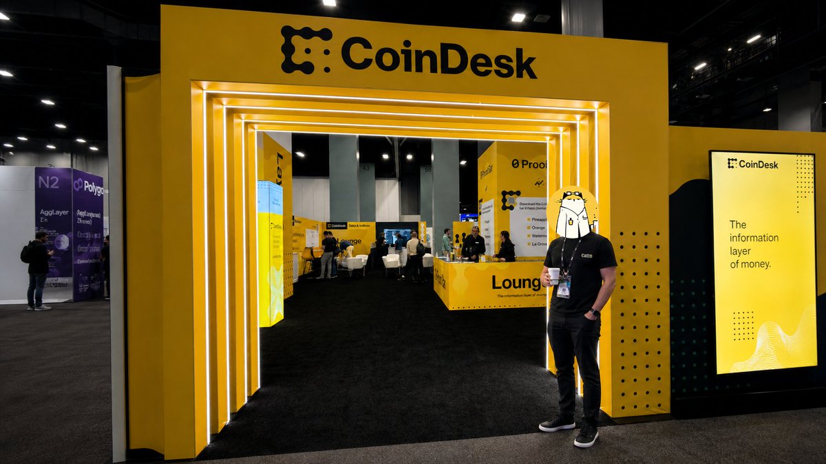 Catto_Verse's tweet photo. 🐾 LIVE from #Consensus2026 📌 Miami

Our US Ambassador is on the ground. Deep in the conversations shaping agentic commerce.

15,000+ builders. One direction: autonomous, on-chain, unstoppable.

Spot the Catto black shirt? Go say hi 🖤🐱

#Catto #Consensus2026 https://t.co/Ut8EC9tt80
