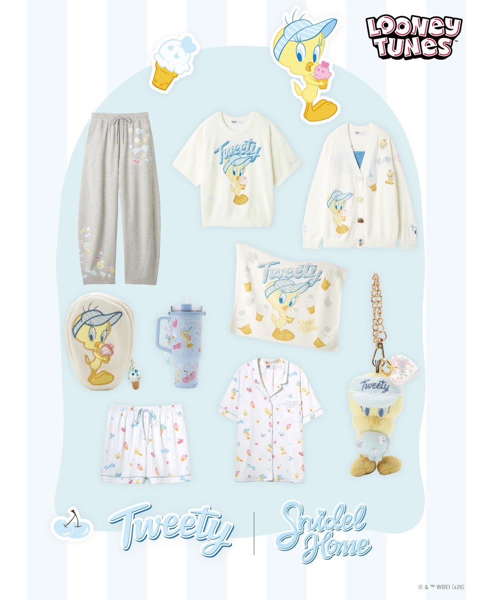 本日解禁✨／ ?Tweety Collection? 第4弾となる、今回のコレクション 