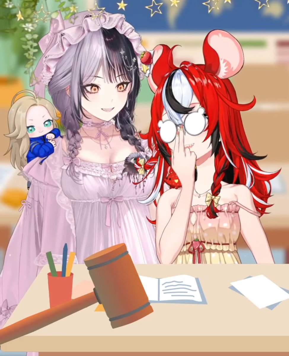 Just two cute girls gushing over peacock spiders. 

#ShiorinOnAir #telebae