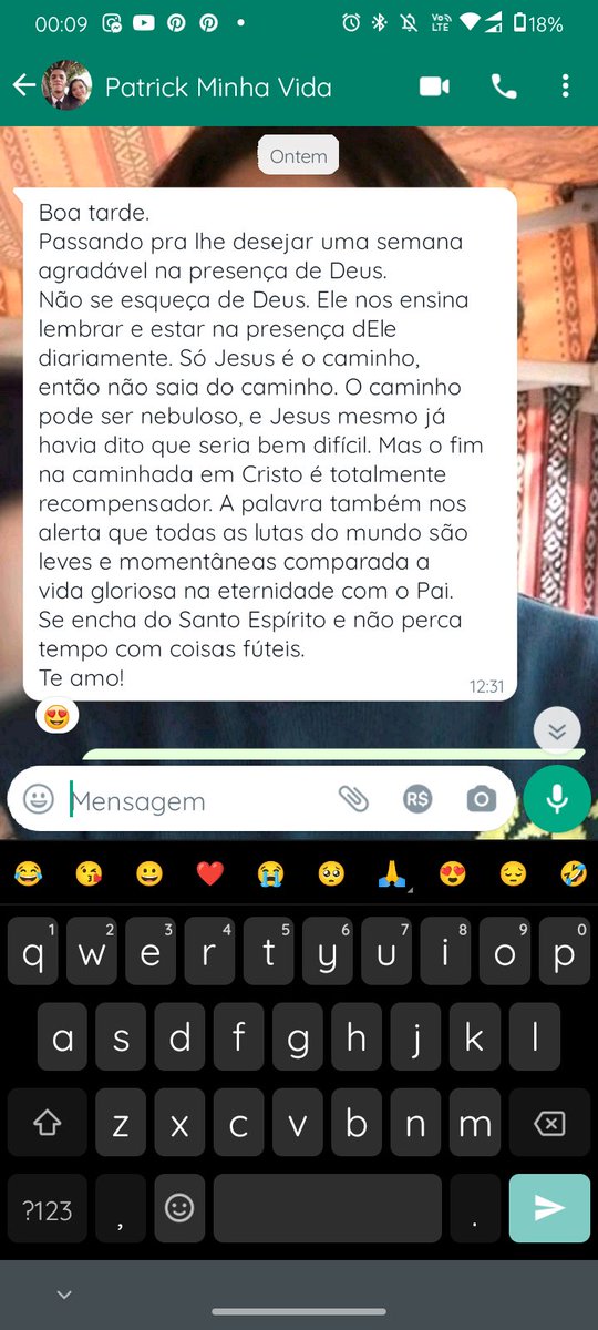 1jethebimis's tweet photo. Mensagem do patrick em 2023. https://t.co/uvwr1oHZcO