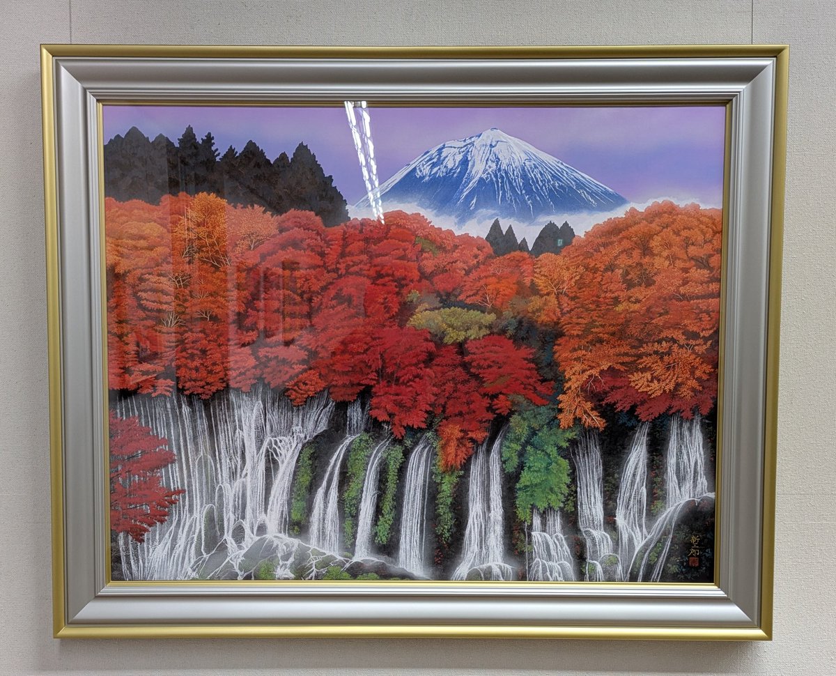 成川美術館の今回の展示は、完全に私好みの展示で大満足でした 第一室