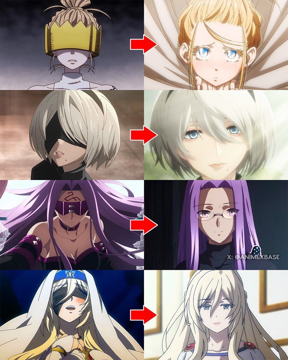 animeposts's tweet photo. Mask on                       Mask off https://t.co/NBqHZWDbk6